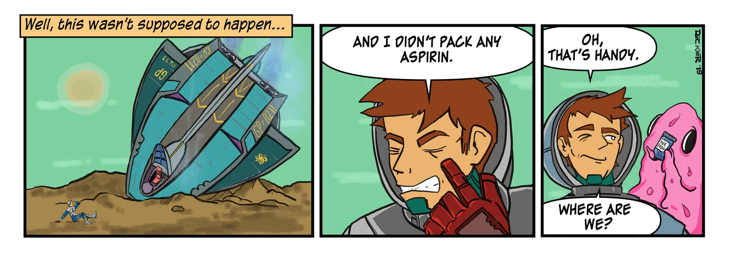 Chase Bomber of the Galactic Patrol — Chase Bomber — Episode 001, Page 02