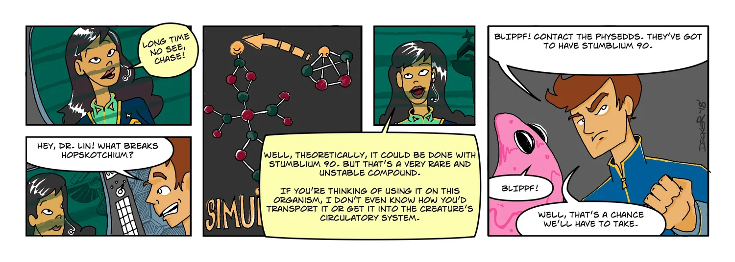 Chase Bomber of the Galactic Patrol — Chase Bomber — Episode 001, Page 08