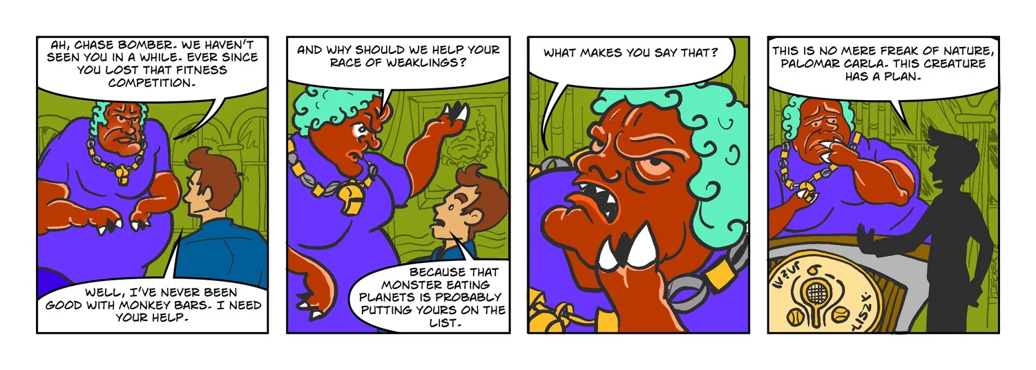 Chase Bomber of the Galactic Patrol — Chase Bomber — Episode 001, Page 09