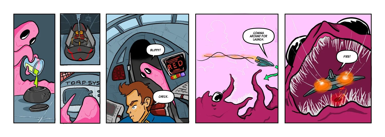 Chase Bomber of the Galactic Patrol — Chase Bomber — Episode 001, Page 18