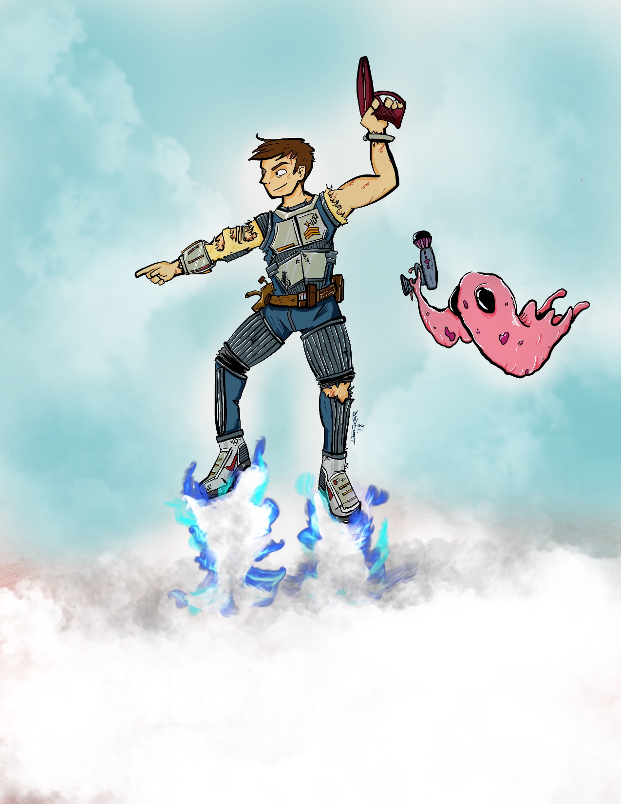 Chase Bomber and Blippf ready for action.