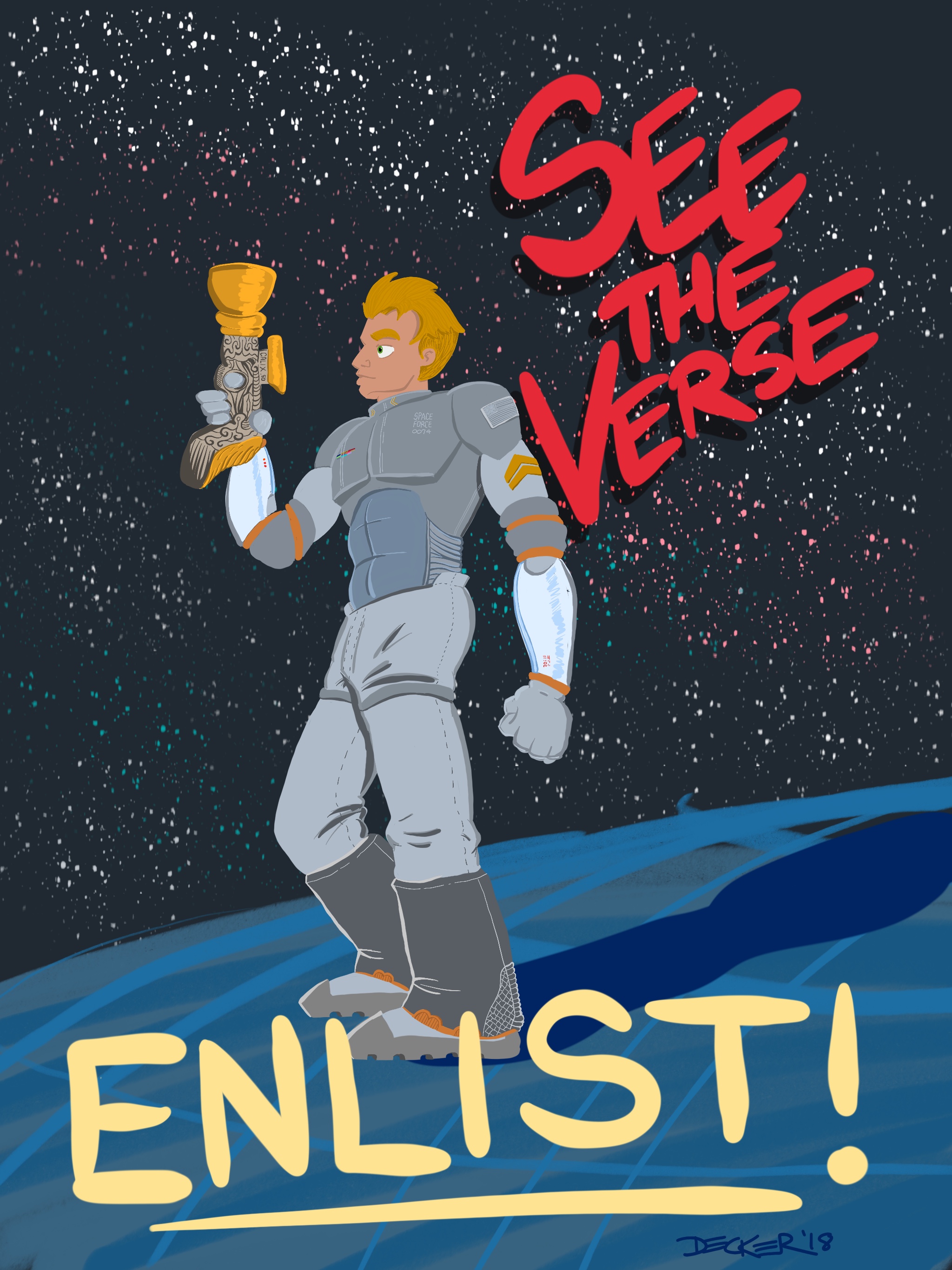Galactic Protectorate Recruitment Poster