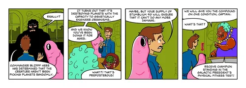 Chase Bomber of the Galactic Patrol — Chase Bomber — Episode 001, Page 10