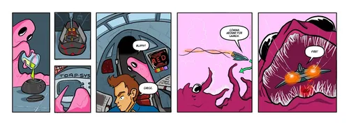 Chase Bomber of the Galactic Patrol — Chase Bomber — Episode 001, Page 18
